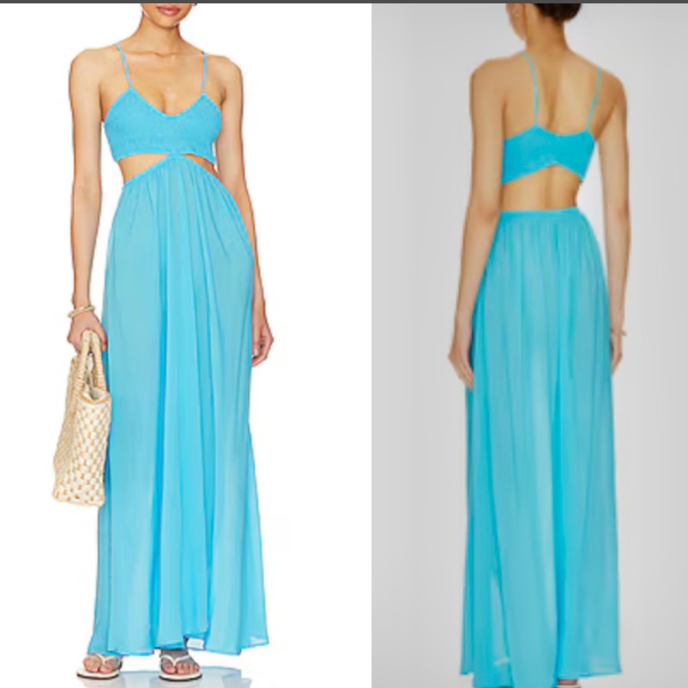 New Indah Innocence Cutaway Maxi Dress